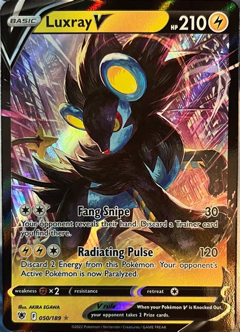 Luxray pokemon card worth